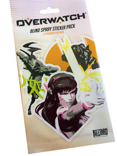 Stickers OVERWATCH Sorpresa - 5 Stickers por Paquete